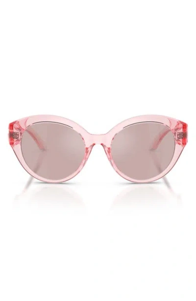 Dolce & Gabbana Dolce&gabbana Kids' 47mm Small Butterfly Sunglasses In Pink