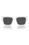 Dolce & Gabbana Dolce&gabbana Kids' 49mm Square Sunglasses In Gray