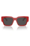 Dolce & Gabbana Dna Square-frame Sunglasses In Multi