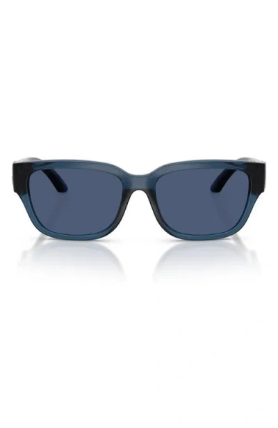 Dolce & Gabbana Dolce&gabbana Kids' 50mm Rectangular Sunglasses In Blue