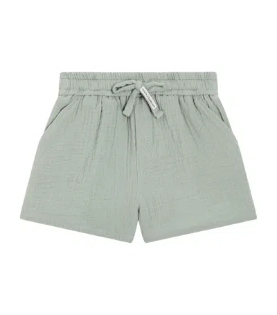 Dolce & Gabbana Dolce&gabbana Kids Cotton Bermuda Shorts In Green