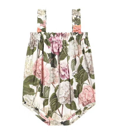 Dolce & Gabbana Dolce&gabbana Kids Cotton Floral Dress In Multi