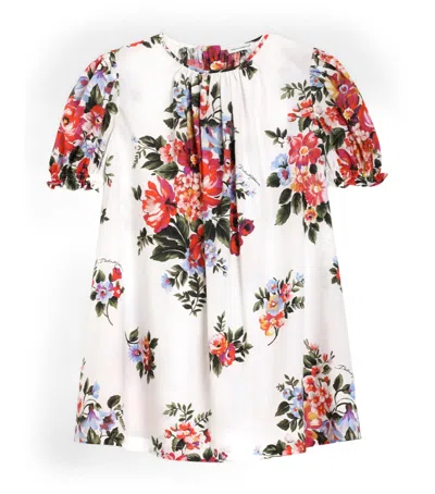 Dolce & Gabbana Dolce&gabbana Kids Silk Floral Blouse