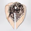 Dolce & Gabbana Dolce&gabbana Kim Foulard In Leopard Print Silk Twill