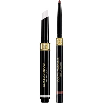 Dolce & Gabbana Dolce&gabbana Kiss My Gloss! 4d Lip Gloss Stick & Lip Liner Set In 4 Transparent