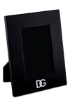 Dolce & Gabbana Bilderrahmen Mit Monogramm-print In Black