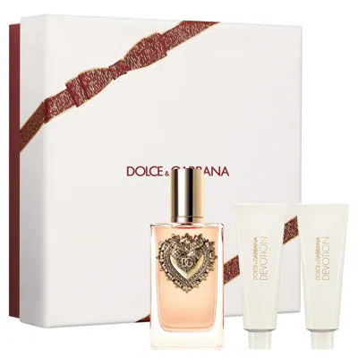 Dolce & Gabbana Dolce And Gabbana Ladies Devotion 3pcs Edp Gift Set Fragrances 8056669922179