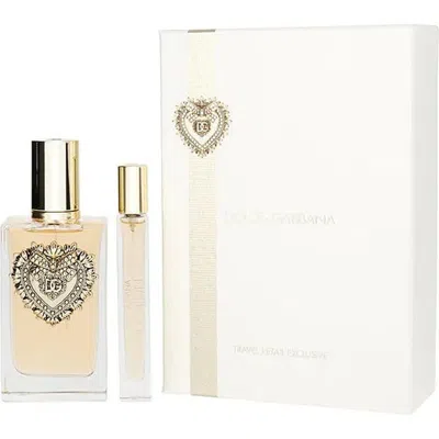 Dolce & Gabbana Dolce And Gabbana Ladies Devotion Gift Set Fragrances 8054754400786 In Transparent