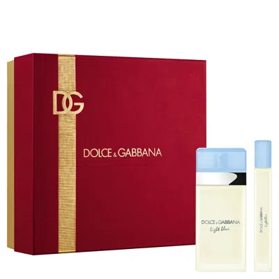 Dolce & Gabbana Dolce And Gabbana Ladies  Light Blue Gift Set Fragrances 8054754400694 In Transparent