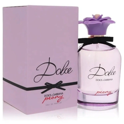 Dolce & Gabbana Dolce And Gabbana Ladies Dolce Peony Edp Spray 2.5 oz Fragrances 3423478642058 In Pink / Plum / Yellow