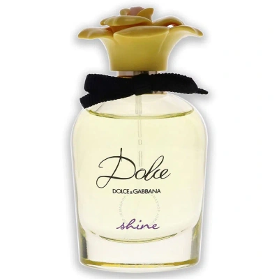 Dolce & Gabbana Dolce And Gabbana Ladies Dolce Shine Edp Spray 2.5 oz (tester) Fragrances 3423473005360 In Orange / White