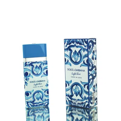 Dolce & Gabbana Dolce And Gabbana Ladies Light Blue Capri In Love Edp Spray 3.4 oz Fragrances 8054754407235