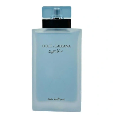 Dolce & Gabbana Dolce And Gabbana Ladies Light Blue Eau Intense Edp 3.4 oz (tester) Fragrances 3423473032823 In Amber / Blue