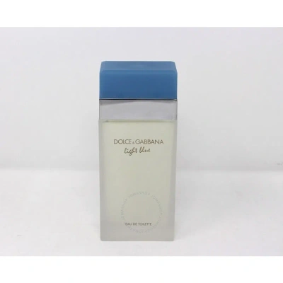 Dolce & Gabbana Dolce And Gabbana Ladies Light Blue Edt Spray 0.85 oz (tester) Fragrances 000010082803 In Blue / White