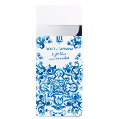 Dolce & Gabbana Dolce And Gabbana Ladies Light Blue Summer Vibes Edt Spray 3.38 oz (tester) Fragrances 8057971183463