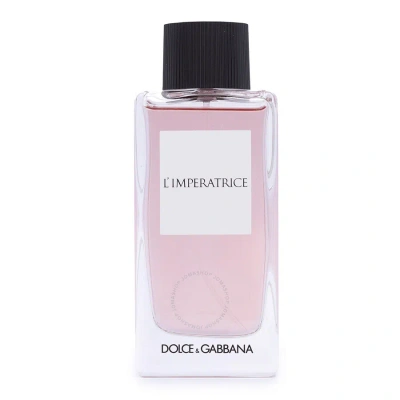Dolce & Gabbana Dolce And Gabbana Ladies L'imperatrice Edt Spray 3.4 oz (tester) Fragrances 3423222015572 In Pink