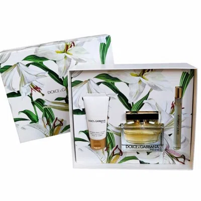 Dolce & Gabbana Dolce And Gabbana Ladies The One Gift Set Fragrances 3423222051662 In Transparent