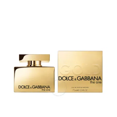 Dolce & Gabbana Dolce And Gabbana Ladies The One Gold Intense Edp Spray 2.5 oz (tester) Fragrances 8057971188697 In White