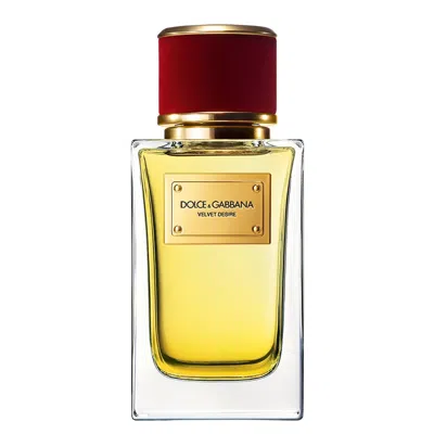 Dolce & Gabbana Dolce And Gabbana Ladies Velvet Desire Edp Spray 3.4 oz Fragrances 8054754400045 In Transparent