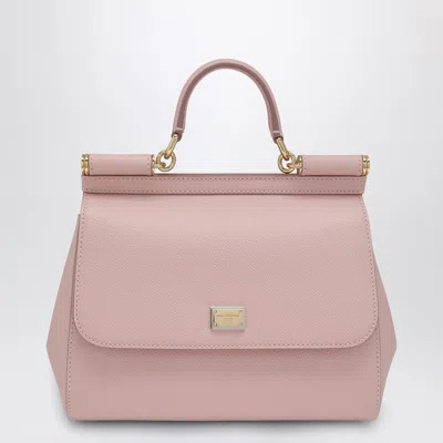 Dolce & Gabbana Large Sicily Top-handle Bag In Pink