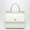 Dolce & Gabbana Large White Sicily Hand Bag In White