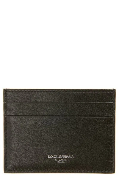 DOLCE & GABBANA DOLCE&GABBANA LEATHER CARD HOLDER