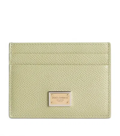 Dolce & Gabbana Dolce&gabbana Leather Dauphine Card Holder