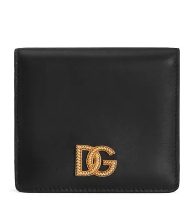 Dolce & Gabbana Dolce&gabbana Leather Dg Millennials Bifold Wallet