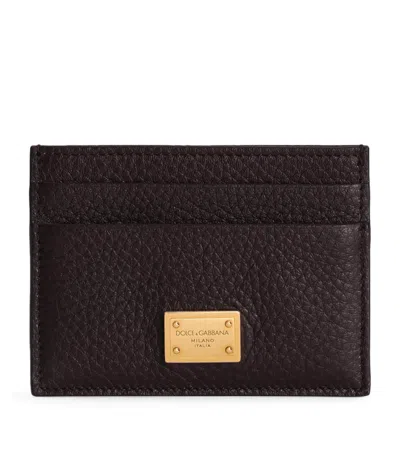 Dolce & Gabbana Dolce&gabbana Leather Logo Card Holder