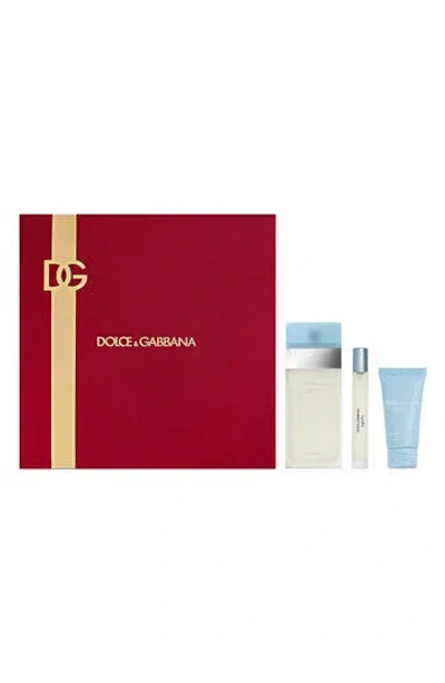 Dolce & Gabbana Dolce&gabbana Light Blue Eau De Toilette Gift Set $125 Value In No Color