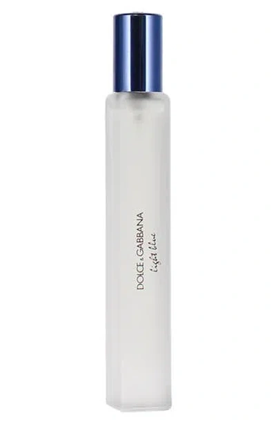 Dolce & Gabbana Dolce&gabbana Light Blue Pour Homme Eau De Toilette Travel Spray In Transparent