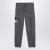 DOLCE & GABBANA DOLCE&GABBANA LIGHT GREY CARGO TROUSERS