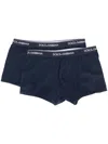 Dolce & Gabbana Logo Boxers Set In Navy