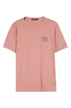 Dolce & Gabbana Dolce&gabbana Logo Cotton Jersey T-shirt In Pink