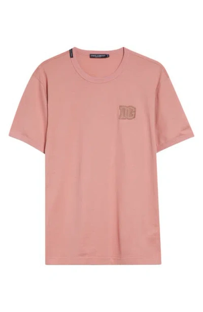 DOLCE & GABBANA DOLCE&GABBANA LOGO COTTON JERSEY T-SHIRT