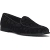 Dolce & Gabbana 'vivaldi' Black Loafers With All-over Logo Lettering In 80999-nero