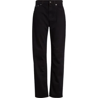 Dolce & Gabbana Wide-leg Pants With Five-pocket Design In Black