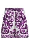 Dolce & Gabbana Dolce&gabbana Women Majolica Print Shorts In Multi