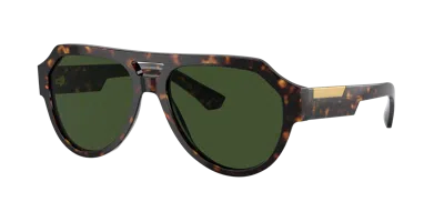 Dolce & Gabbana Dolce&gabbana Man Sunglasses Dg4466 In Dark Green