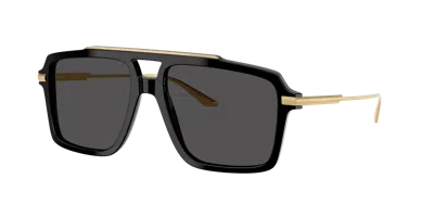 Dolce & Gabbana Dolce&gabbana Man Sunglasses Dg4477 In Dark Grey
