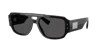 Dolce & Gabbana Dolce&gabbana 57mm Pilot Sunglasses In Black