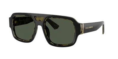Dolce & Gabbana Dolce&gabbana Man Sunglass Dg4516 In Green