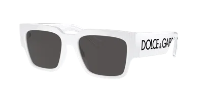 Dolce & Gabbana Dolce And Gabbana Dark Grey Square Mens Sunglasses Dg6184 331287 52