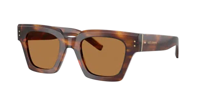 Dolce & Gabbana Dolce&gabbana Man Sunglasses Dg4413 In Brown