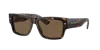 Dolce & Gabbana Sharped Rectangle-frame Sunglasses In Brown
