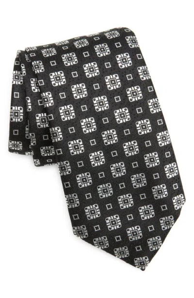 DOLCE & GABBANA DOLCE&GABBANA MEDALLION SILK TIE