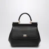 Dolce & Gabbana Dolce&gabbana Medium Black Sicily Hand Bag In Black