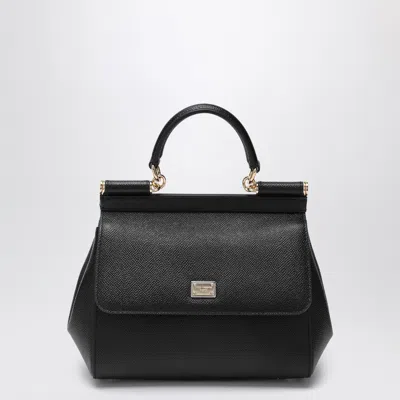 Dolce & Gabbana Dolce&gabbana Medium Black Sicily Hand Bag