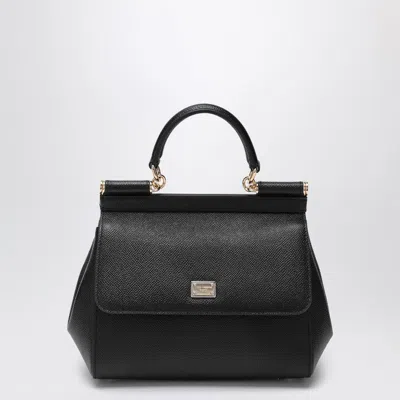 Dolce & Gabbana Dolce&gabbana Medium Black Sicily Hand Bag Women