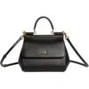 Dolce & Gabbana Dolce&gabbana Medium Sicily Leather Top Handle Bag